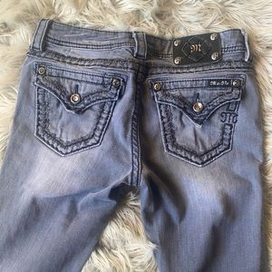 Miss Me signature ankle skinny jeans